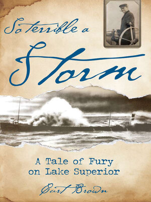 cover image of So Terrible a Storm